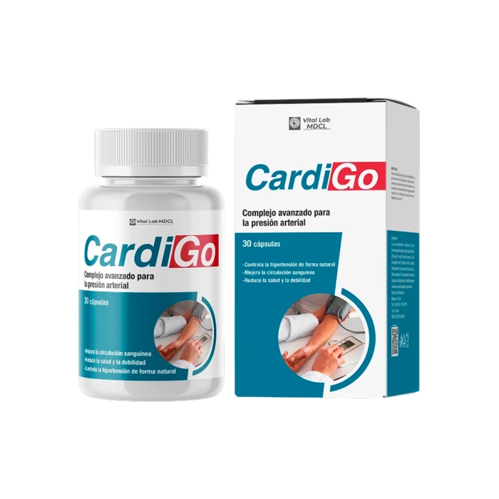 CardiGo — cápsulas naturales de apoyo a la presión arterial en Panamá